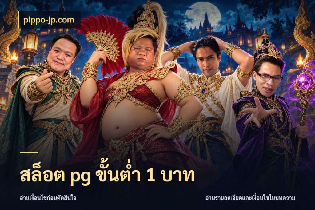 สล็อต pg ขั้นต่ำ 1 บาท ทุนเบาก็มีสีสันในจังหวะของคุณ กับ pippo-jp.com