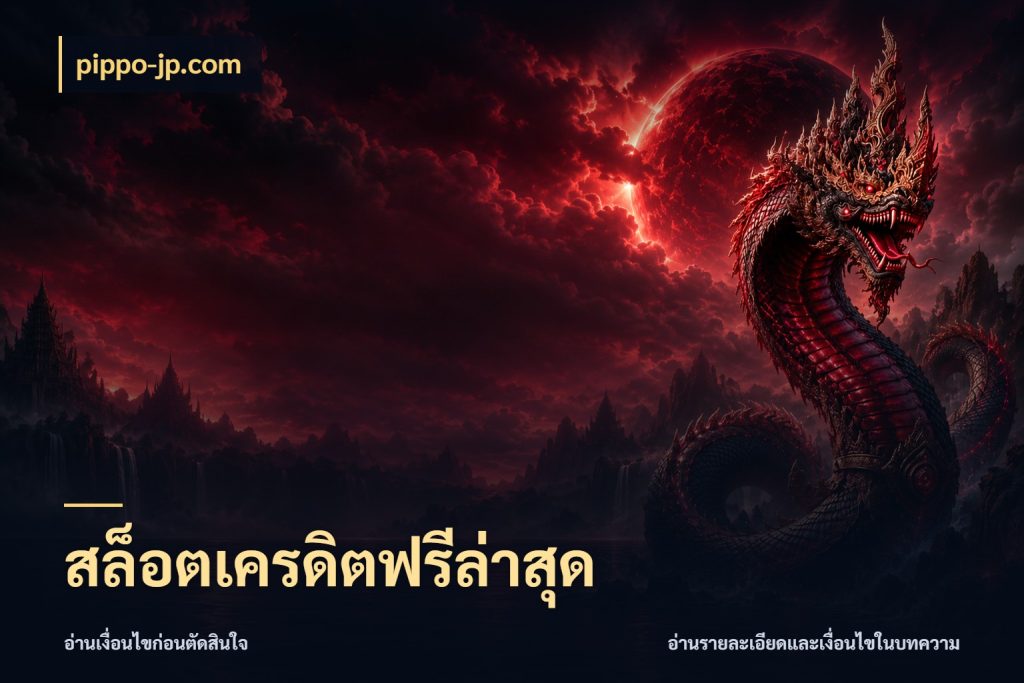 สล็อตเครดิตฟรีล่าสุด เครดิตฟรีในมุมที่สายโบนัสสนใจ สไตล์ pippo-jp.com
