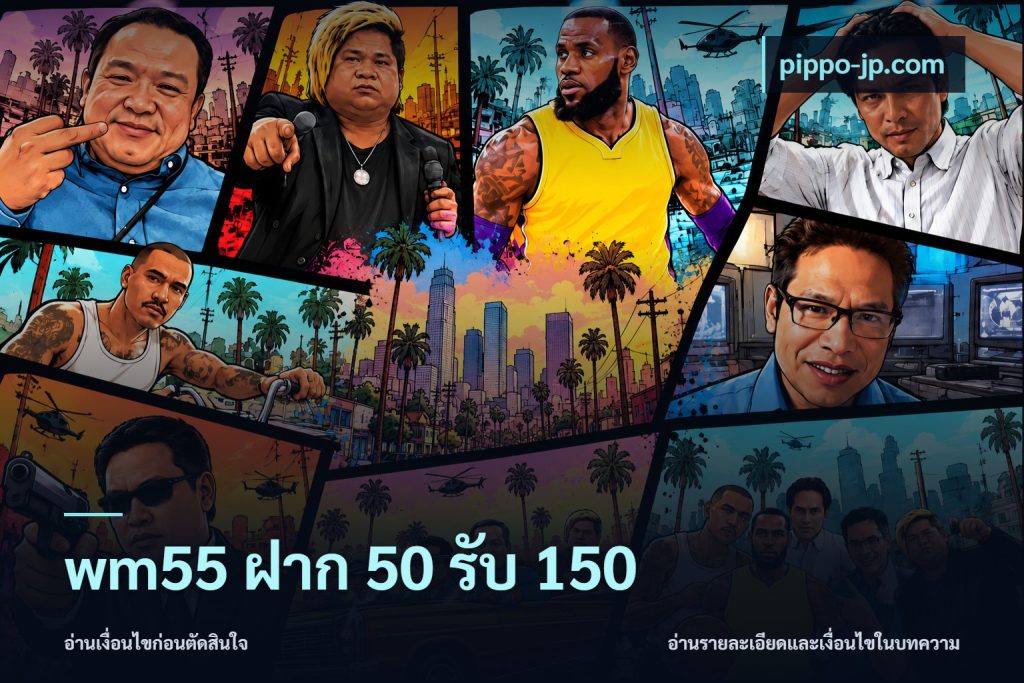 wm55 ฝาก 50 รับ 150