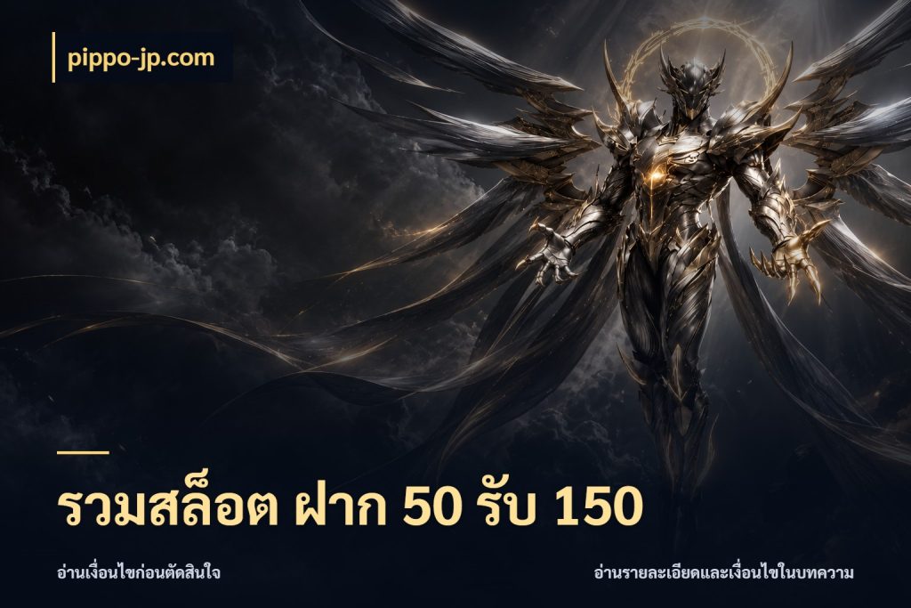 รวมสล็อต ฝาก 50 รับ 150 เครดิตกับรูปแบบโปรที่ตรงใจ สไตล์ pippo-jp.com