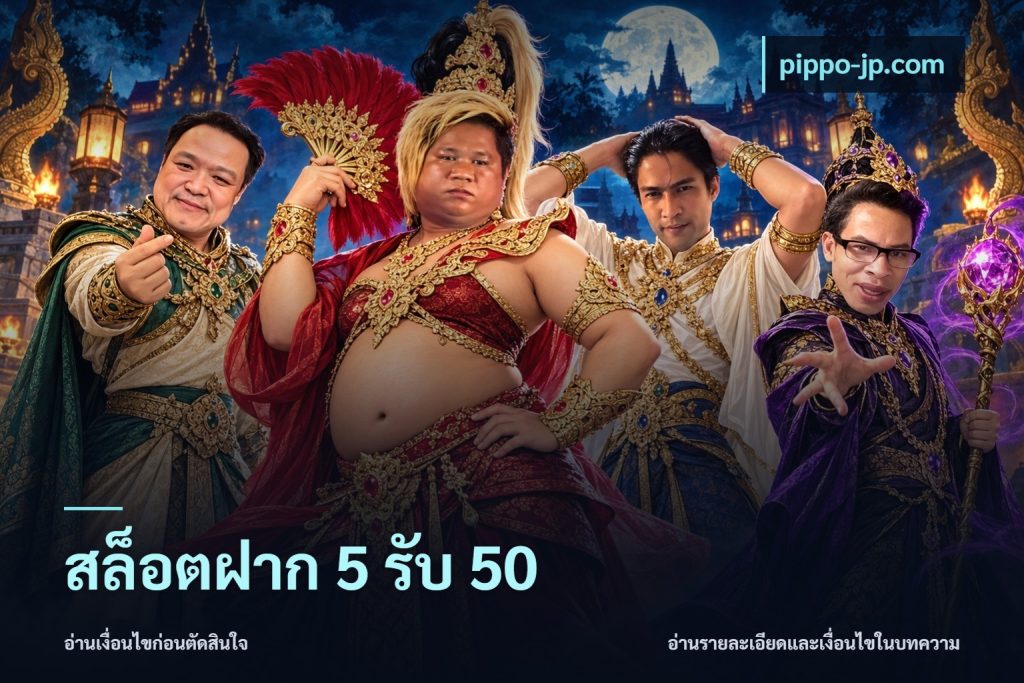 สล็อตฝาก 5 รับ 50