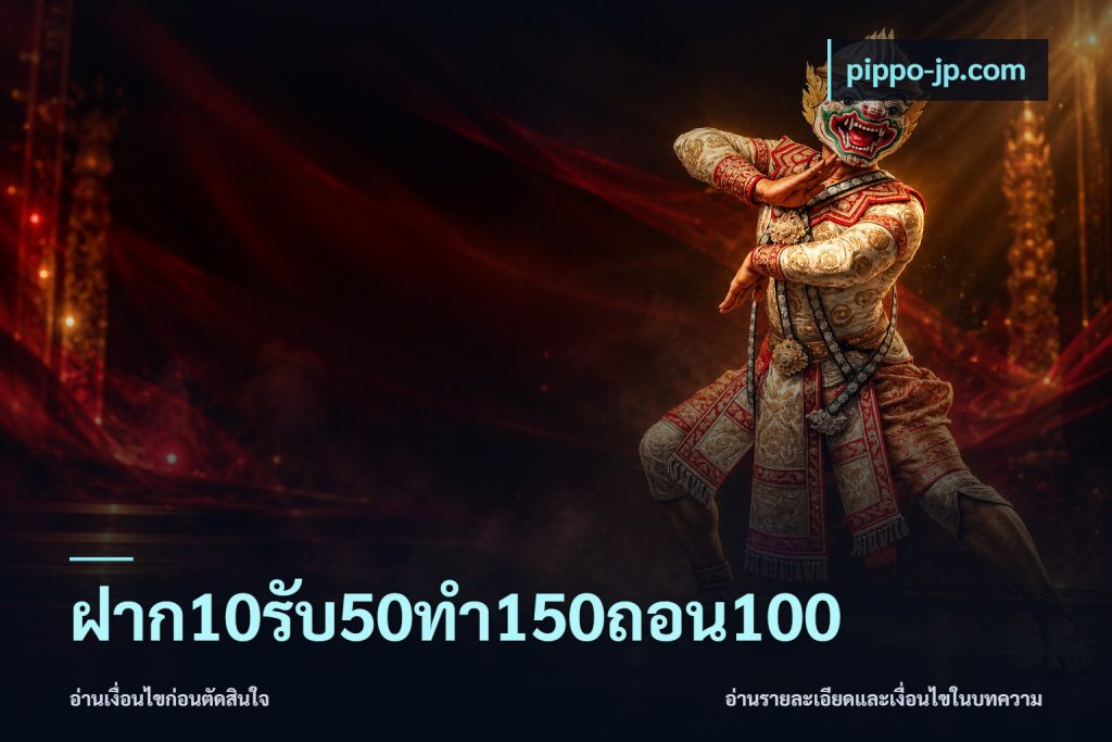 ฝาก10รับ50ทํา150ถอน100