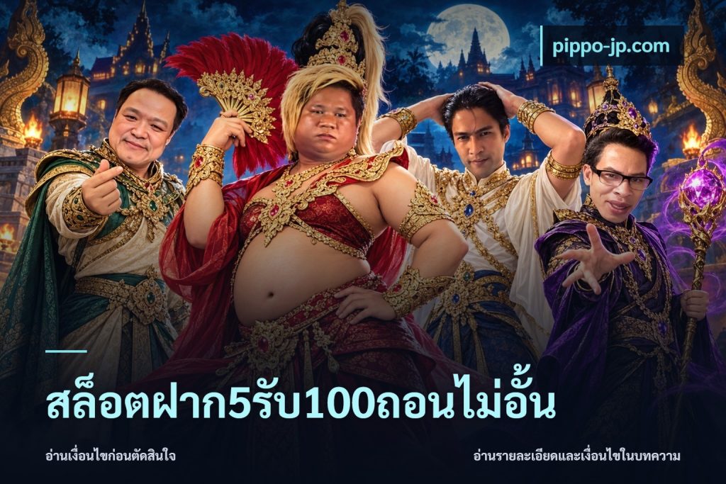 สล็อตฝาก5รับ100ถอนไม่อั้น