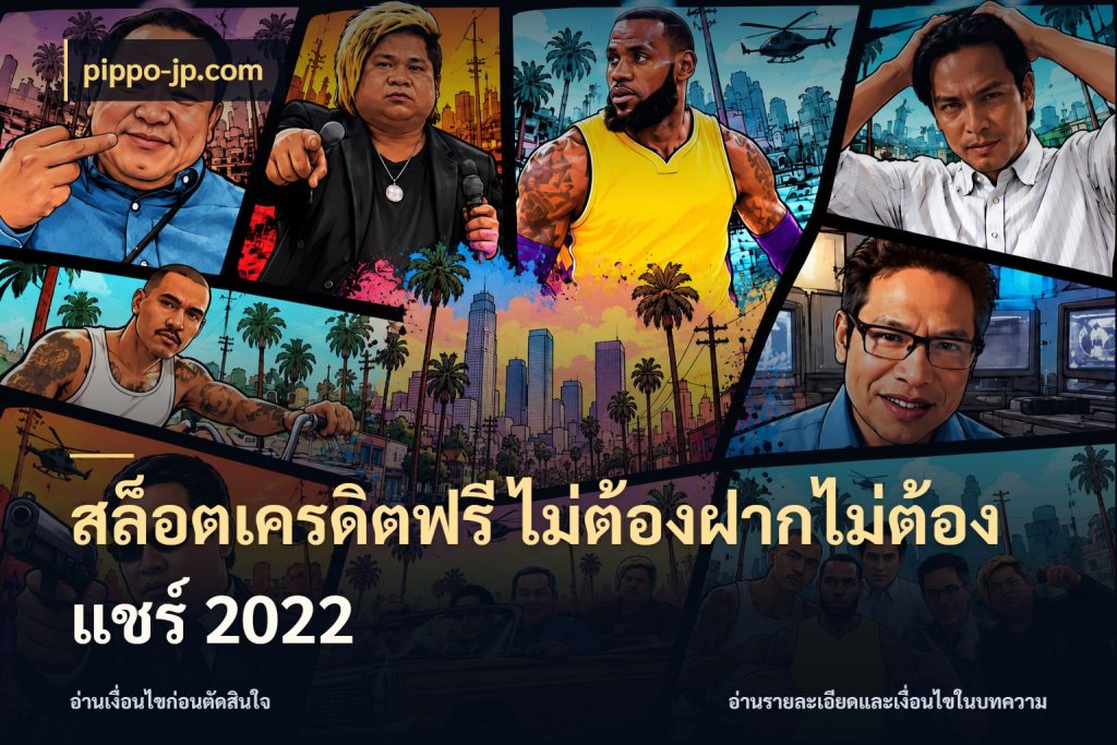 สล็อตเครดิตฟรี ไม่ต้องฝากไม่ต้องแชร์ 2022 สิทธิ์ที่สายโบนัสสนใจกับวิธีรับ ในมุม pippo-jp.com