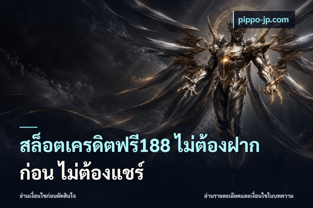 สล็อตเครดิตฟรี188 ไม่ต้องฝาก ก่อน ไม่ต้องแชร์