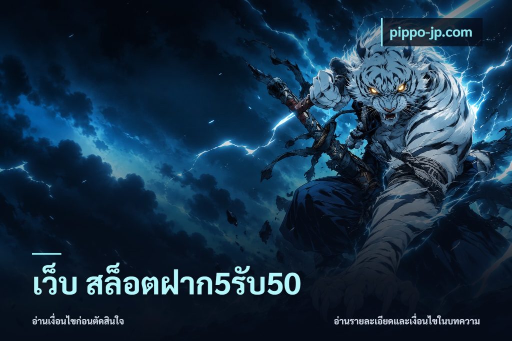 เว็บ สล็อตฝาก5รับ50