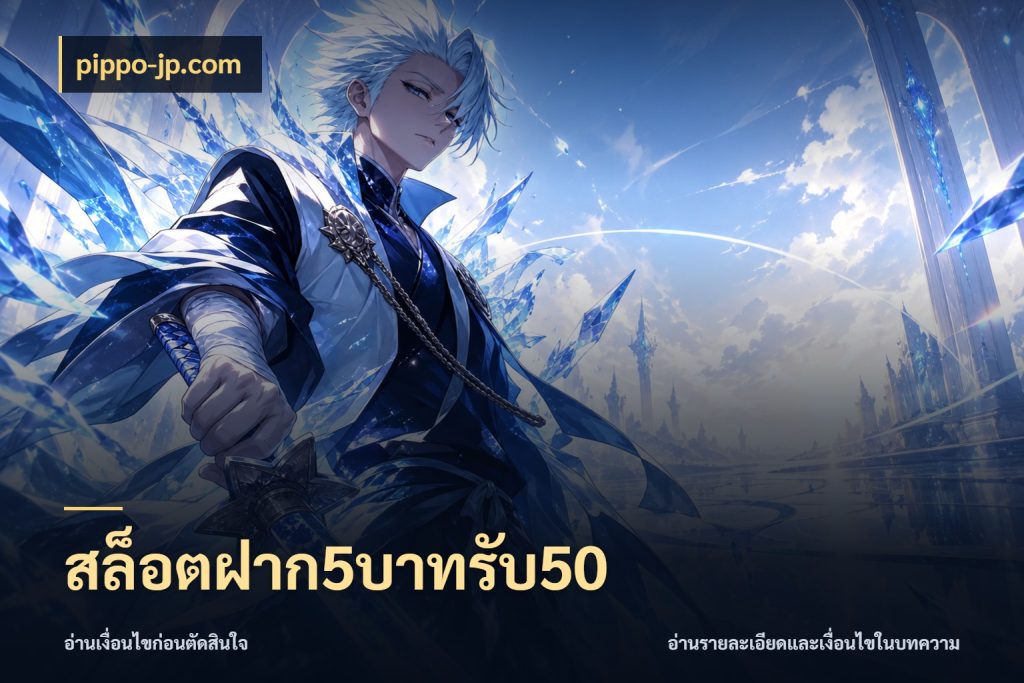 สล็อตฝาก5บาทรับ50 สีสันของโปรฝากและยอดรับ กับ pippo-jp.com