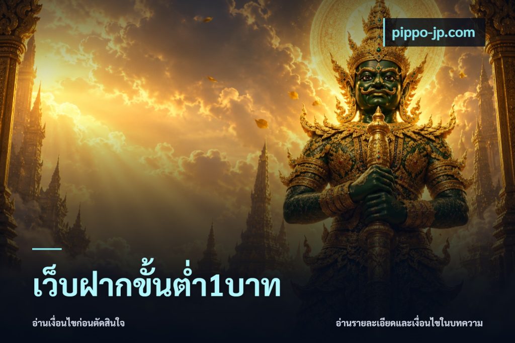 เว็บฝากขั้นต่ำ1บาท