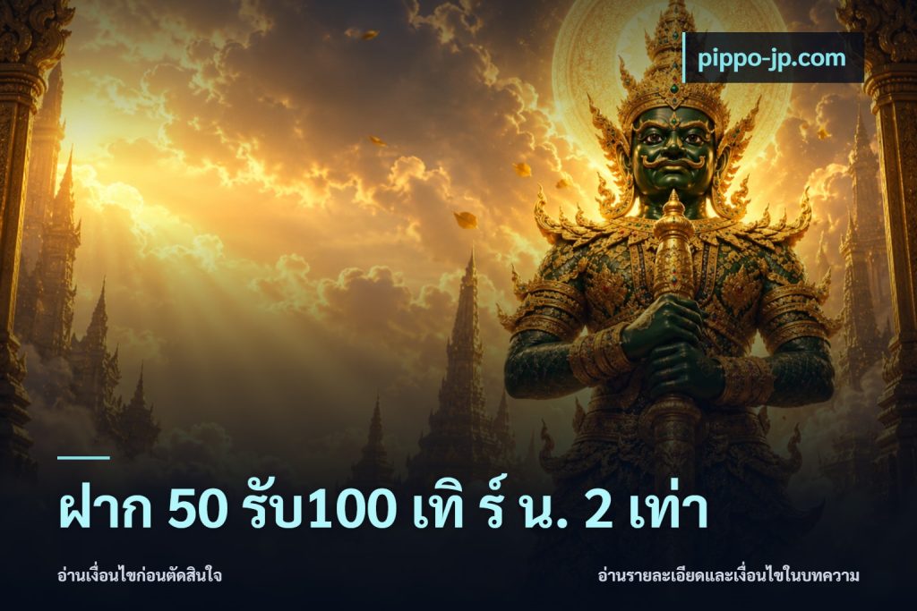 ฝาก 50 รับ100 เทิ ร์ น. 2 เท่า