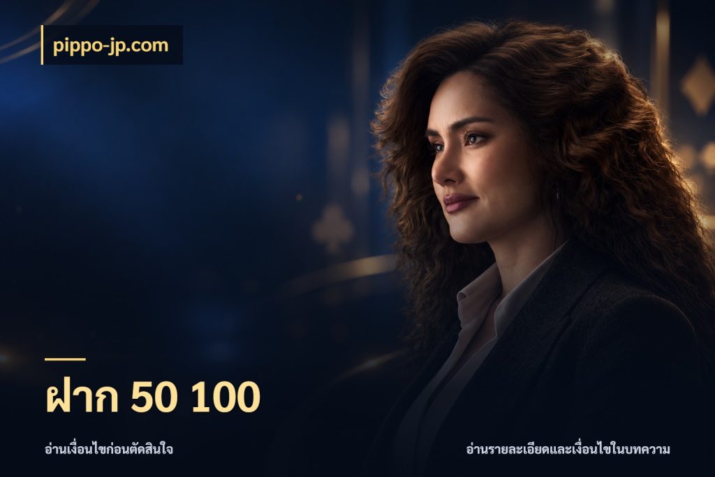 ฝาก 50 100 รู้จักจำนวนแต่ละแบบก่อนเลือกเกม กับ pippo-jp.com