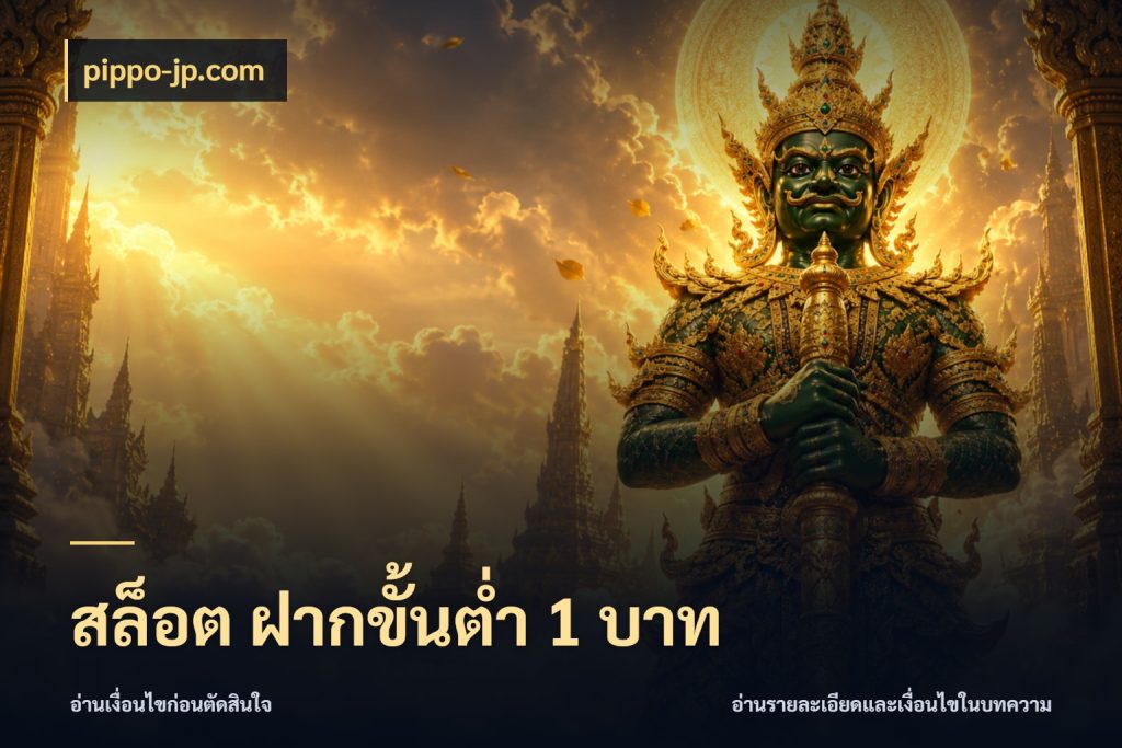 สล็อต ฝากขั้นต่ำ 1 บาท เกมที่ชอบในขอบเขตเงินของตัวเอง สไตล์ pippo-jp.com