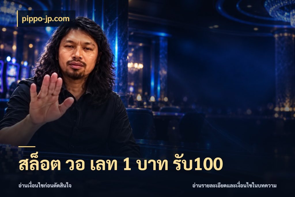 สล็อต วอ เลท 1 บาท รับ100 เปิดมุมโปรให้เข้ากับเกมแนวโปรด กับ pippo-jp.com