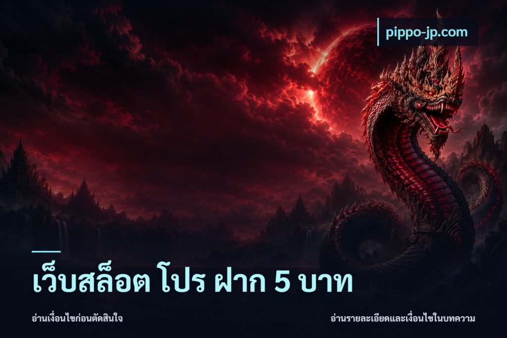 เว็บสล็อต โปร ฝาก 5 บาท