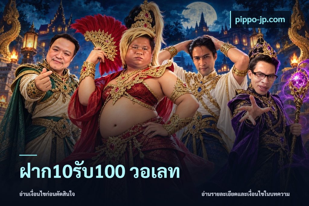 ฝาก10รับ100 วอเลท