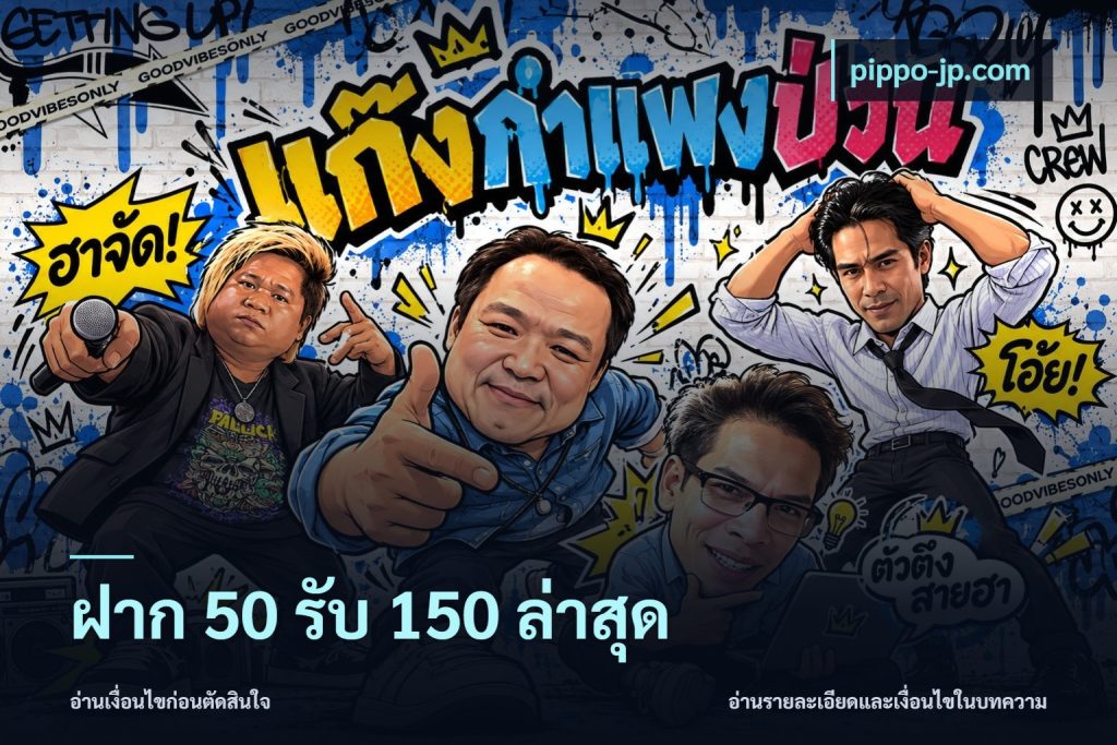 ฝาก 50 รับ 150 ล่าสุด