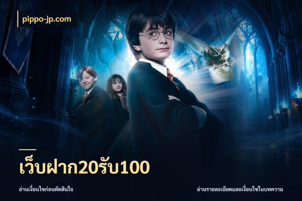 เว็บฝาก20รับ100 pippo-jp.com เครดิตกับรูปแบบโปรที่ตรงใจ