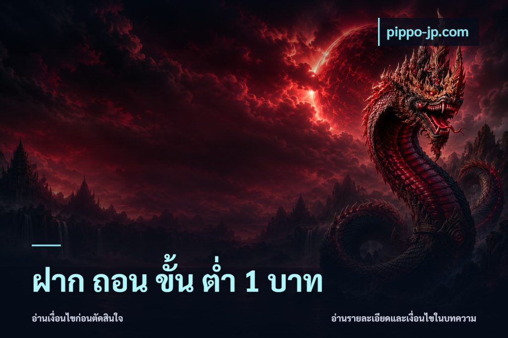 ฝาก ถอน ขั้น ต่ำ 1 บาท