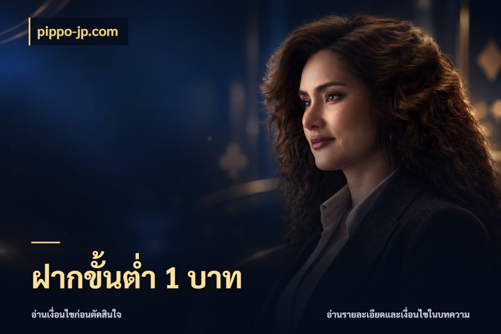 ฝากขั้นต่ำ 1 บาท รู้จักจำนวนแต่ละแบบก่อนเลือกเกม ในมุม pippo-jp.com