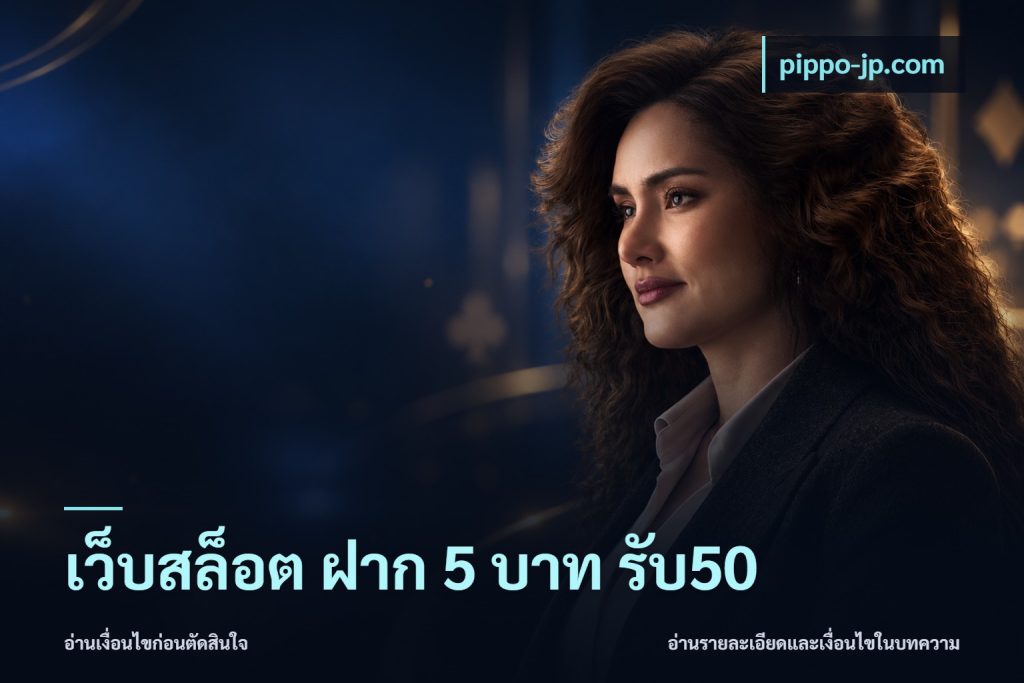 เว็บสล็อต ฝาก 5 บาท รับ50