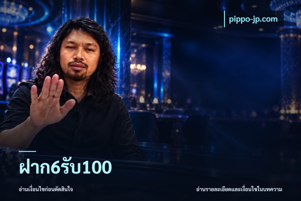 ฝาก6รับ100