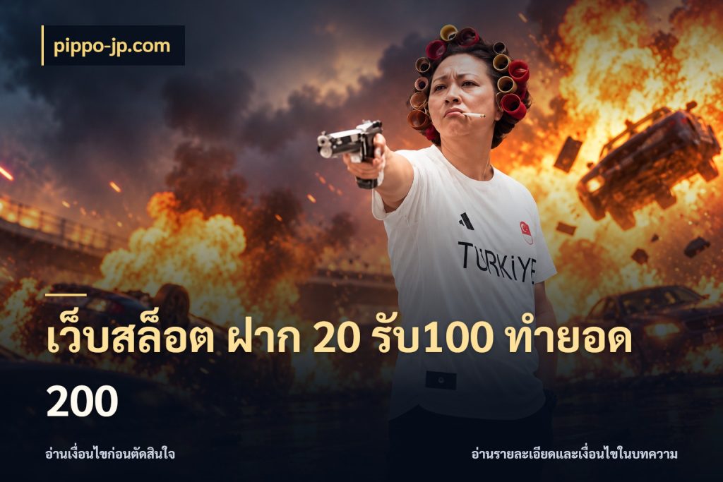 เว็บสล็อต ฝาก 20 รับ100 ทำยอด 200 สนุกกับตัวเลือกโปรในสไตล์ของคุณ สไตล์ pippo-jp.com
