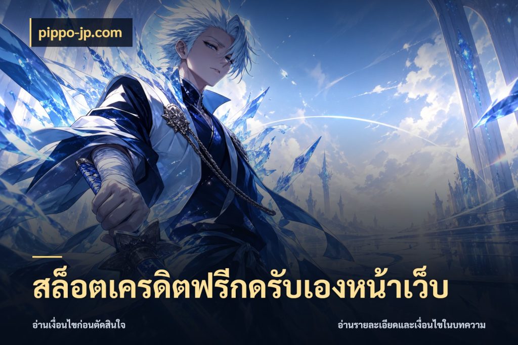 สล็อตเครดิตฟรีกดรับเองหน้าเว็บ เปิดประเด็นเครดิตฟรีสำหรับคนชอบลุ้น สไตล์ pippo-jp.com