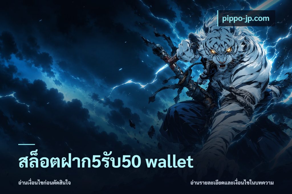 สล็อตฝาก5รับ50 wallet