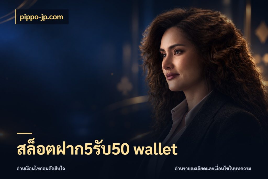 สล็อตฝาก5รับ50 wallet เครดิตกับรูปแบบโปรที่ตรงใจ สไตล์ pippo-jp.com