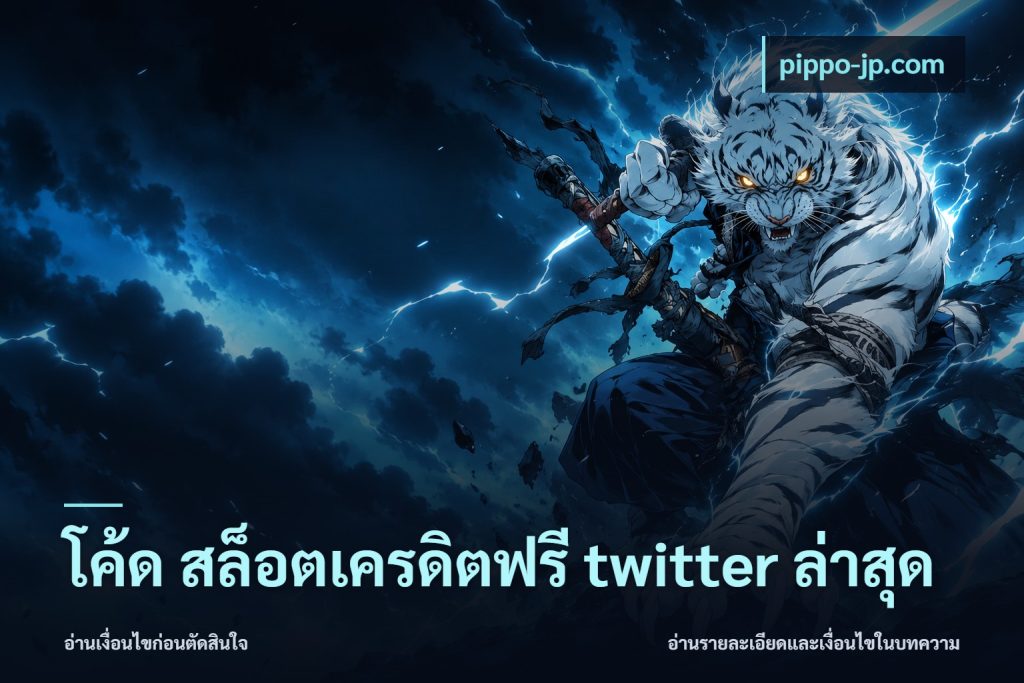 โค้ด สล็อตเครดิตฟรี twitter ล่าสุด