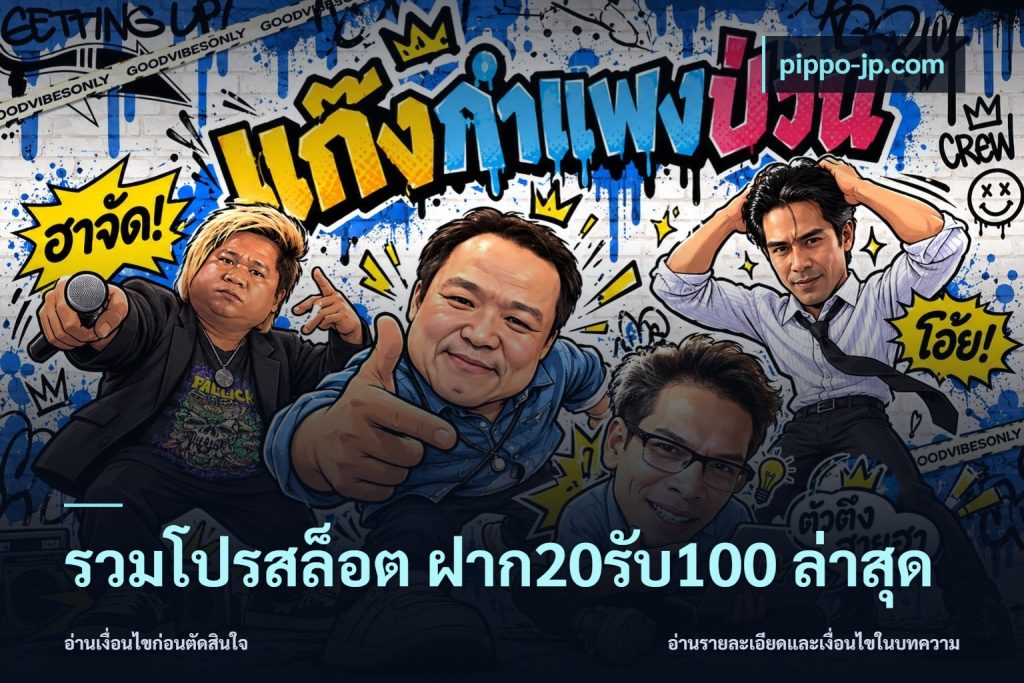 รวมโปรสล็อต ฝาก20รับ100 ล่าสุด