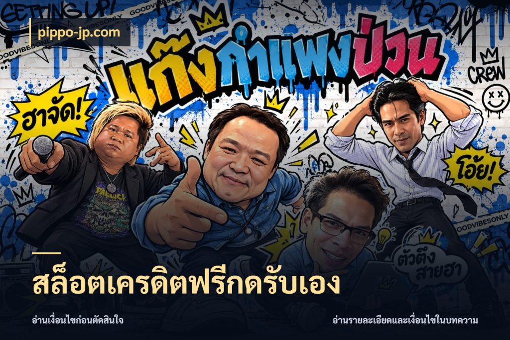 สล็อตเครดิตฟรีกดรับเอง สายโบนัสเลือกมุมเครดิตให้ตรงสไตล์ สไตล์ pippo-jp.com