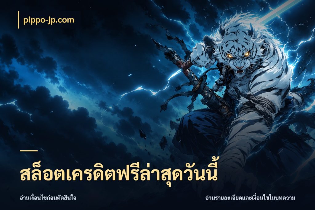 สล็อตเครดิตฟรีล่าสุดวันนี้ เครดิตแต่ละรูปแบบมีมุมไหนให้ดู กับ pippo-jp.com