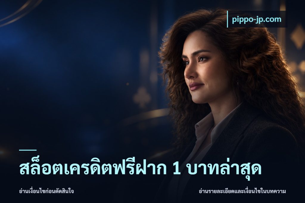 สล็อตเครดิตฟรีฝาก 1 บาทล่าสุด