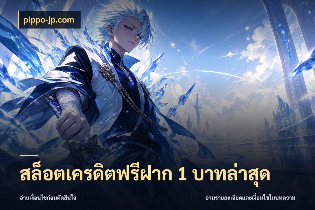 สล็อตเครดิตฟรีฝาก 1 บาทล่าสุด จับมุมเด่นของเครดิตฟรีให้ตรงใจ ในมุม pippo-jp.com