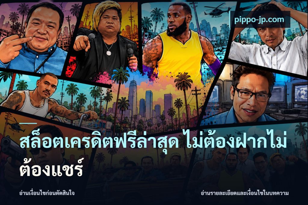 สล็อตเครดิตฟรีล่าสุด ไม่ต้องฝากไม่ต้องแชร์