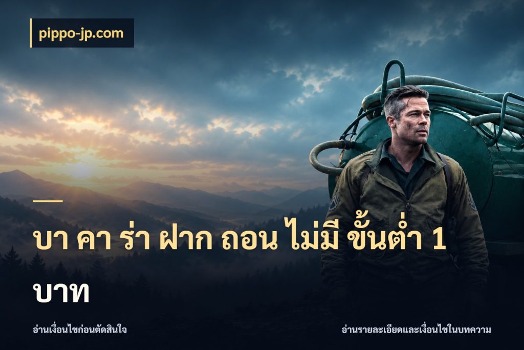 บา คา ร่า ฝาก ถอน ไม่มี ขั้นต่ำ 1 บาท จำนวนเริ่มต้นในมุมของสายบาคาร่า ในมุม pippo-jp.com