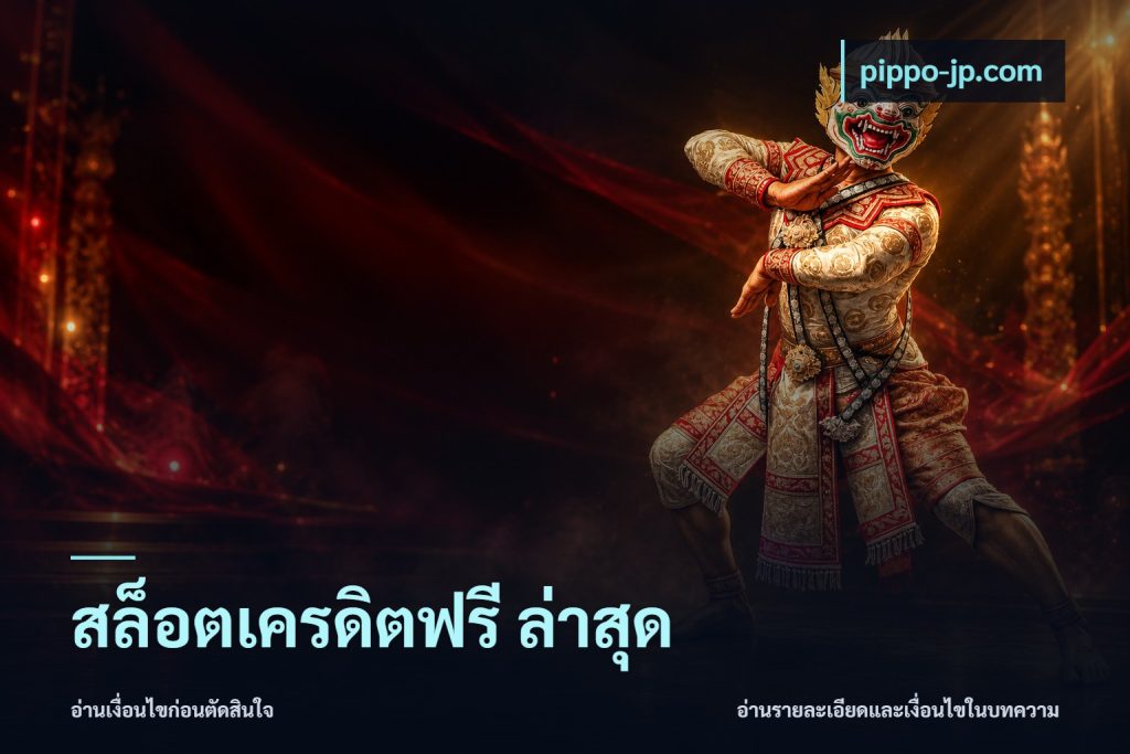 สล็อตเครดิตฟรี ล่าสุด