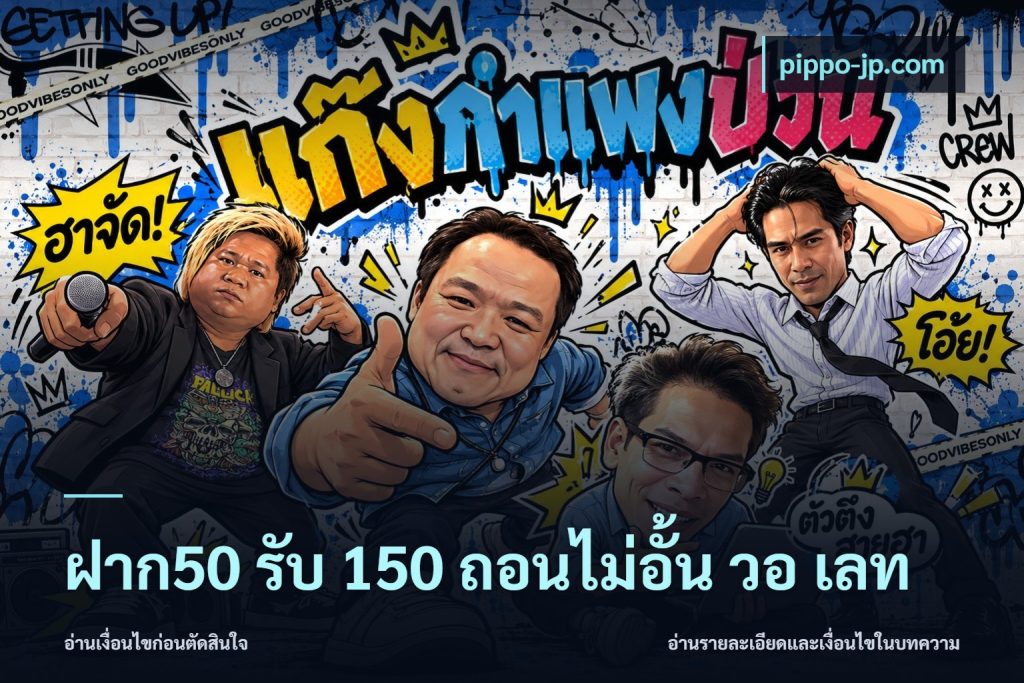 ฝาก50 รับ 150 ถอนไม่อั้น วอ เลท