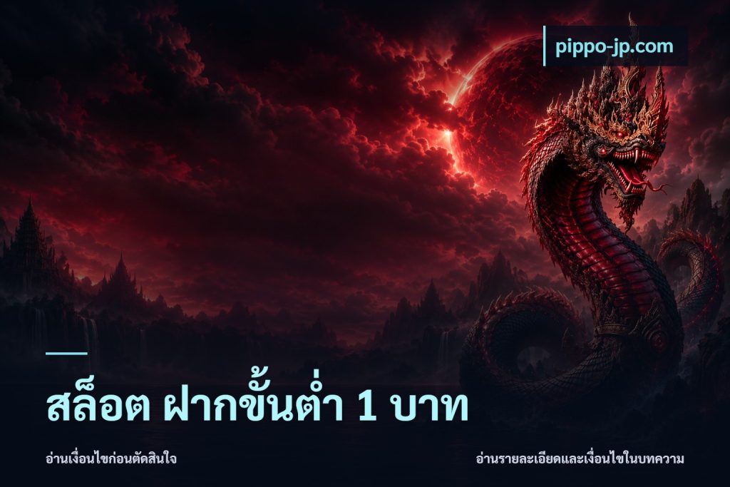 สล็อต ฝากขั้นต่ํา 1 บาท