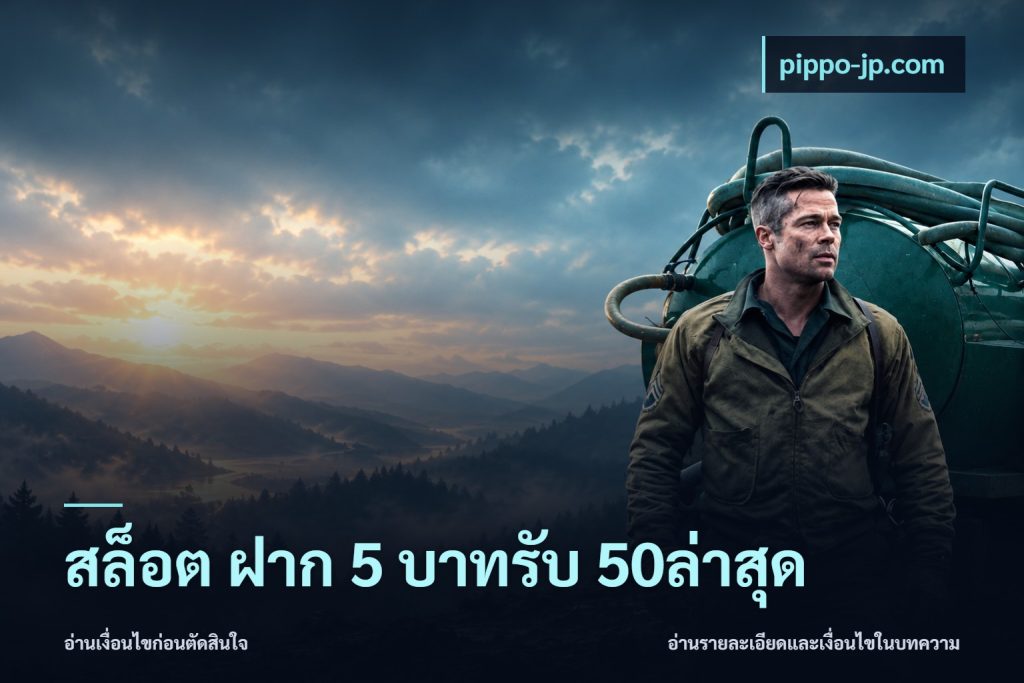 สล็อต ฝาก 5 บาทรับ 50ล่าสุด