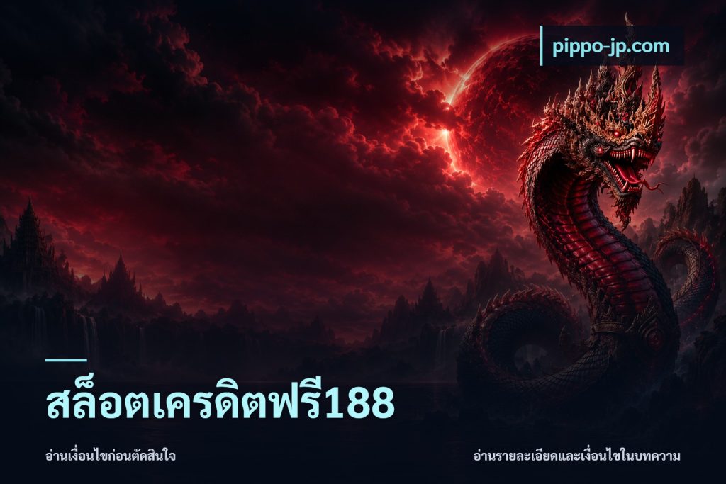 สล็อตเครดิตฟรี188