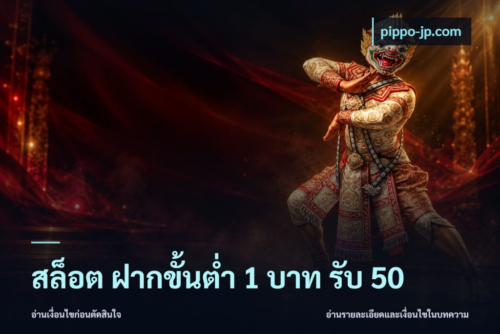 สล็อต ฝากขั้นต่ำ 1 บาท รับ 50