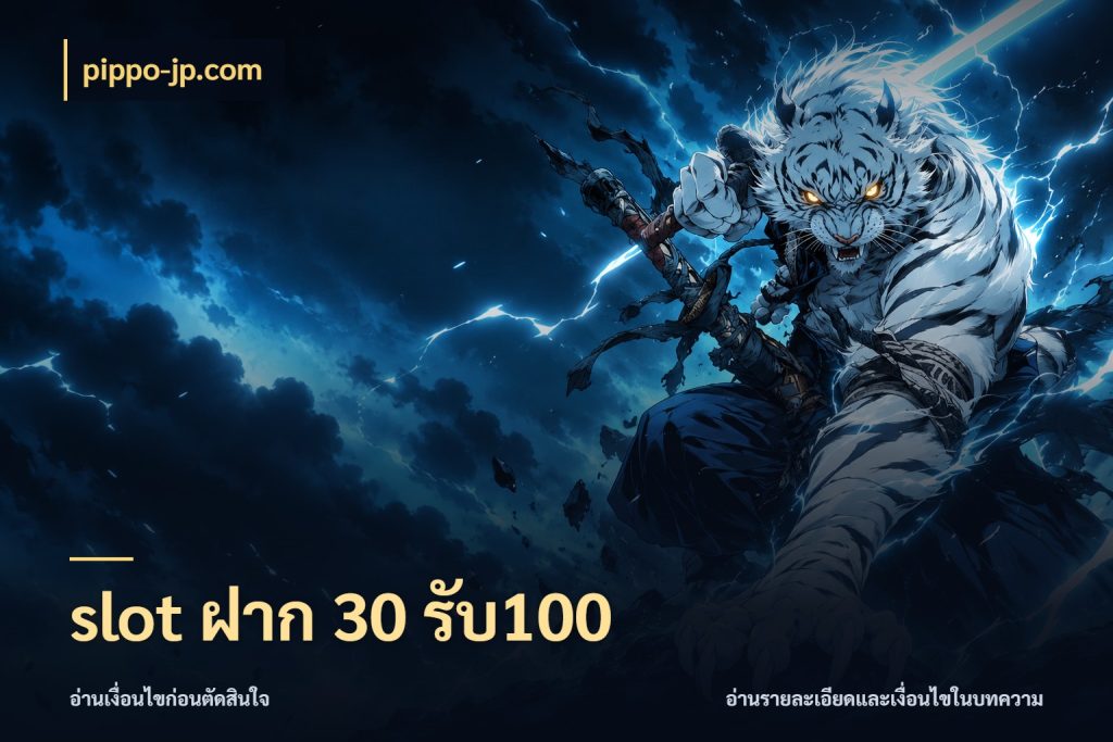 slot ฝาก 30 รับ100 รูปแบบโบนัสกับสิทธิ์ของสายเกม สไตล์ pippo-jp.com