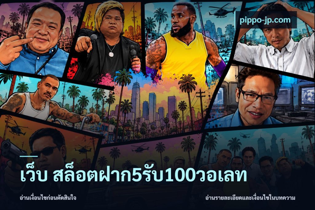เว็บ สล็อตฝาก5รับ100วอเลท