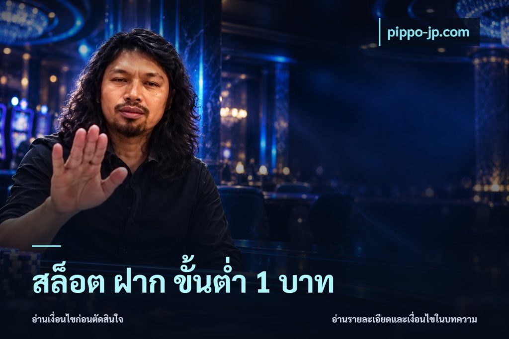 สล็อต ฝาก ขั้นต่ำ 1 บาท