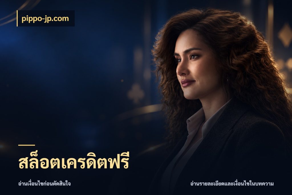 สล็อตเครดิตฟรี pippo-jp.com จากชื่อเครดิตฟรีสู่ความสนุกที่เข้าใจได้