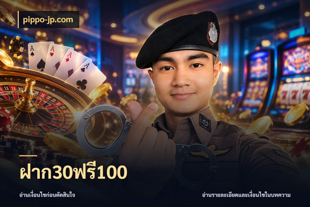ฝาก30ฟรี100 pippo-jp.com โปรกับเกมที่ชอบเลือกให้ตรงสไตล์