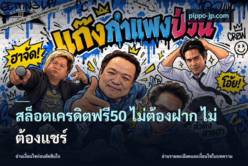 สล็อตเครดิตฟรี50 ไม่ต้องฝาก ไม่ต้องแชร์