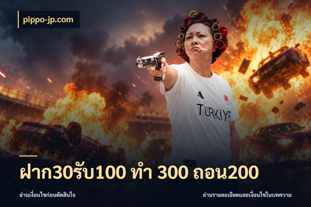 ฝาก30รับ100 ทํา 300 ถอน200 จับคู่โบนัสกับสไตล์เกมที่ชอบ กับ pippo-jp.com