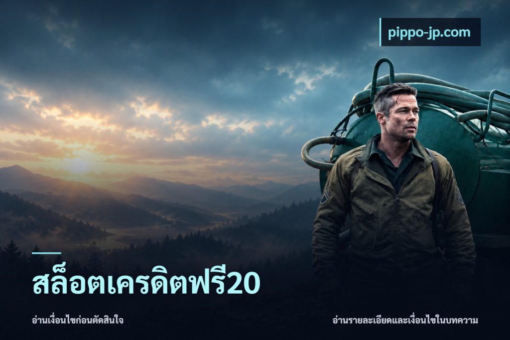 สล็อตเครดิตฟรี20